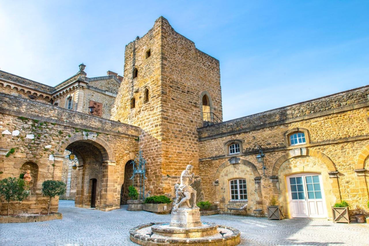Chateau De Rochegude Bagian luar foto